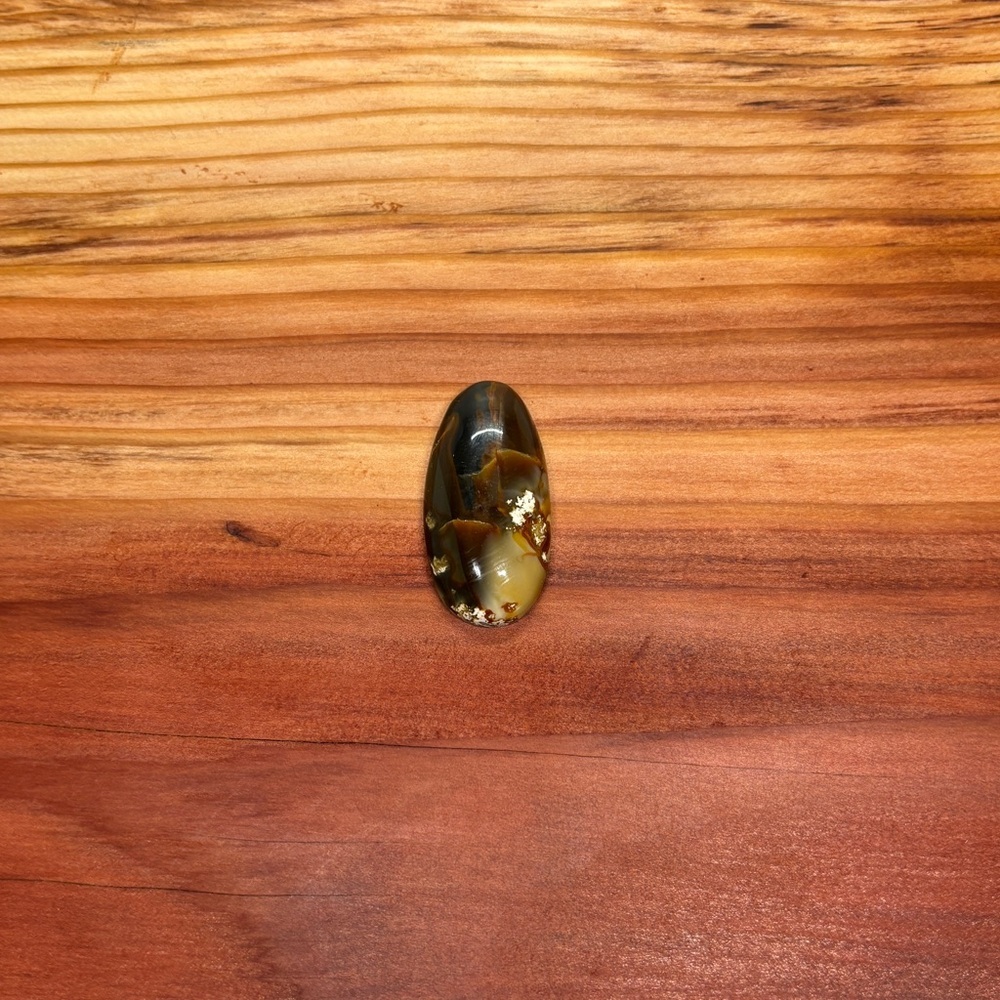 Blue Mountain Jasper Oval Cabochon Large Polished Loose Gemstone Jewelry Making - Picture 9 of 9